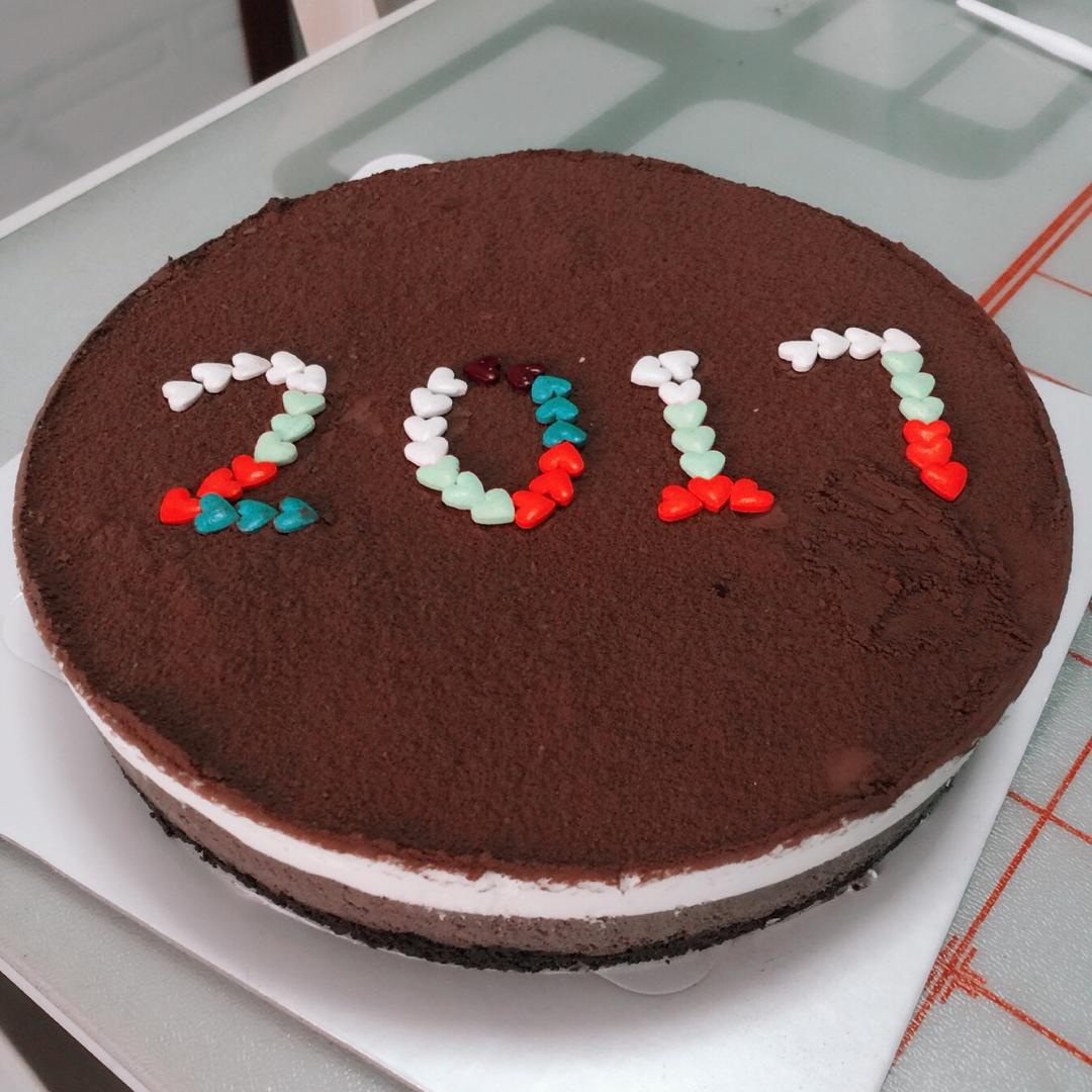 黑白巧克力慕斯蛋糕