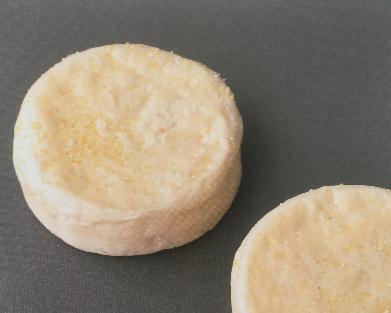 干酵母面包20:  English muffin的做法