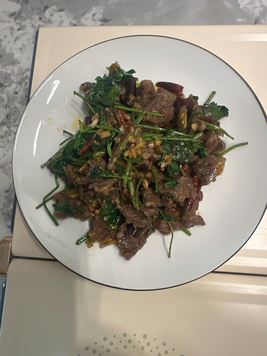 小炒黄牛肉