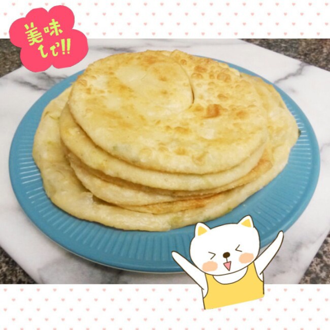 自制葱油饼