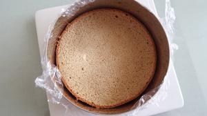 咖啡海绵蛋糕胚版提拉米苏—6寸圆模无酒精的做法 步骤23