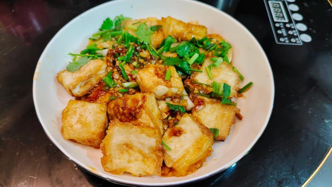 无敌好吃的香煎豆腐