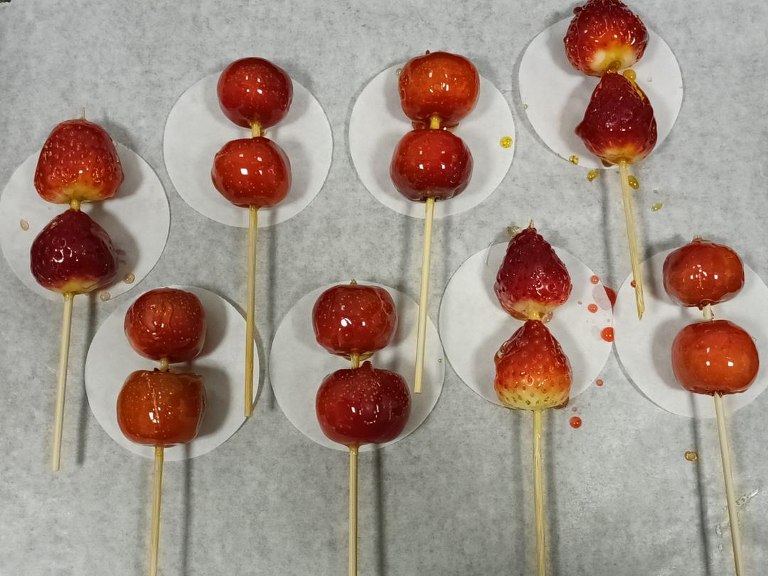 零失败 自制冰糖葫芦                熬糖是关键！等你们交作业呀