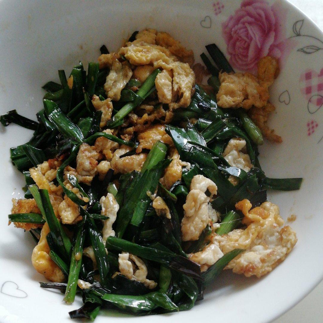 快手韭菜炒鸡蛋