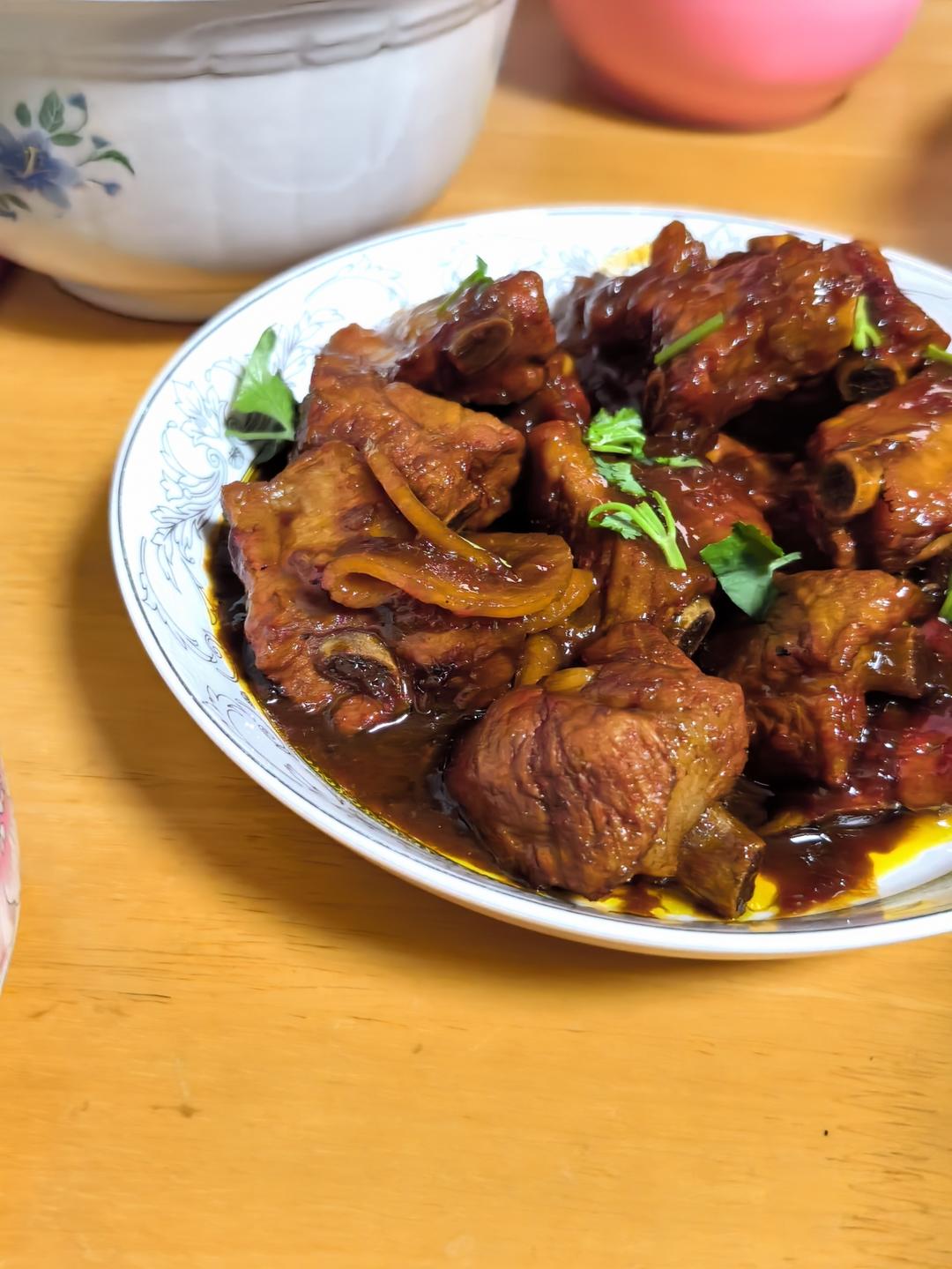 蜜雪冰城棒打鲜橙炖排骨