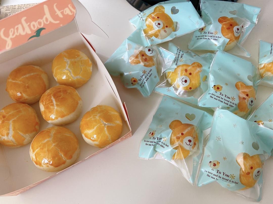 ㊙️网红麻薯肉松蛋黄酥🔥，好吃到爆‼️