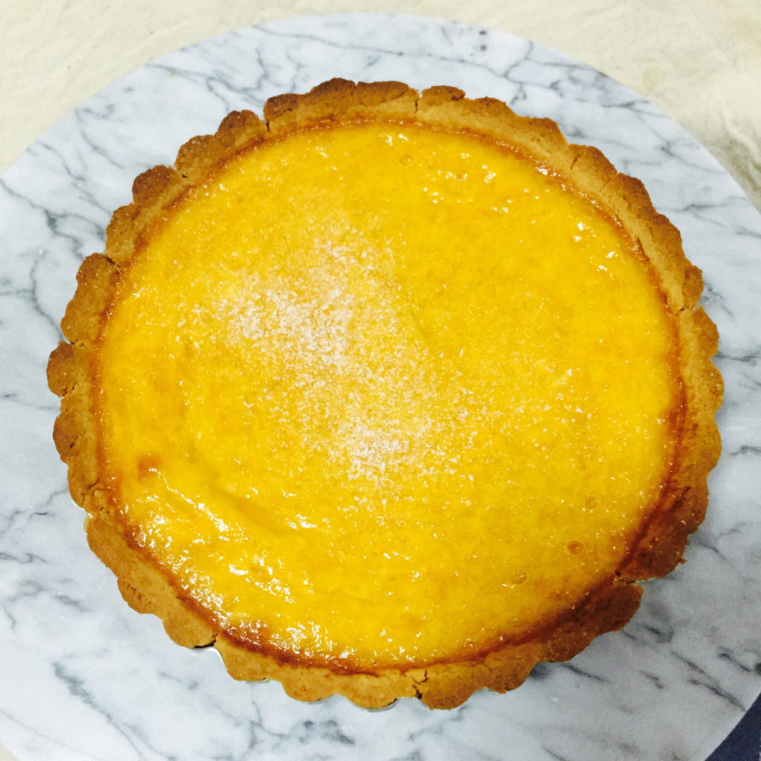 秋季时令小甜品——奶香南瓜派