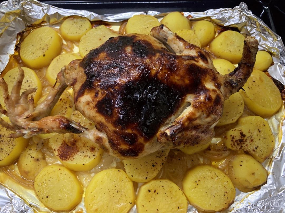 不好吃拿作者是问-全网最简单喷香烤鸡👍