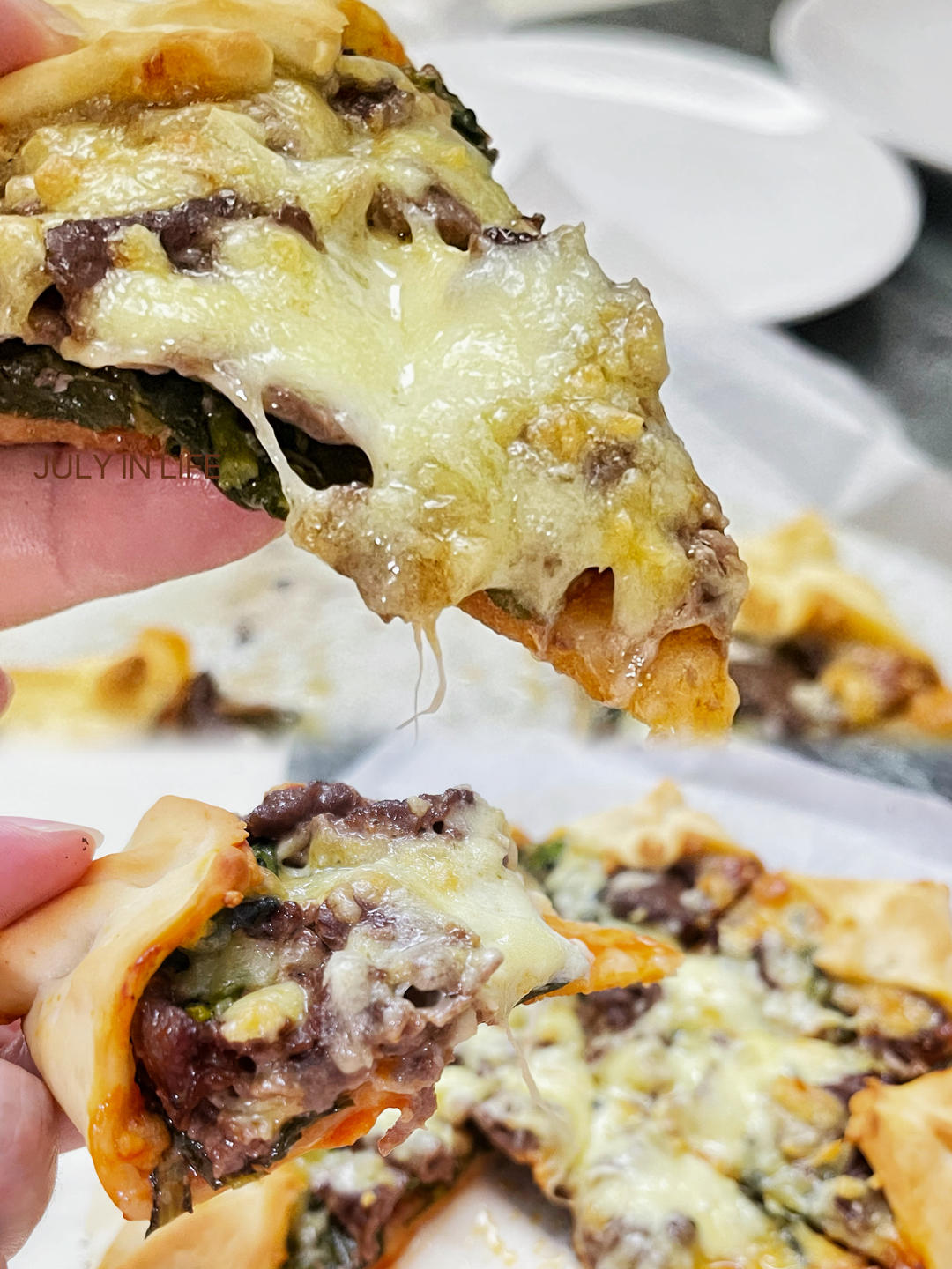 海鲜至尊披萨（超快手）