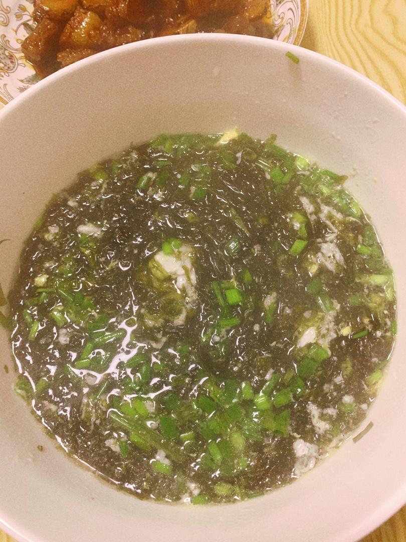 三分钟搞定的虾皮紫菜蛋花汤