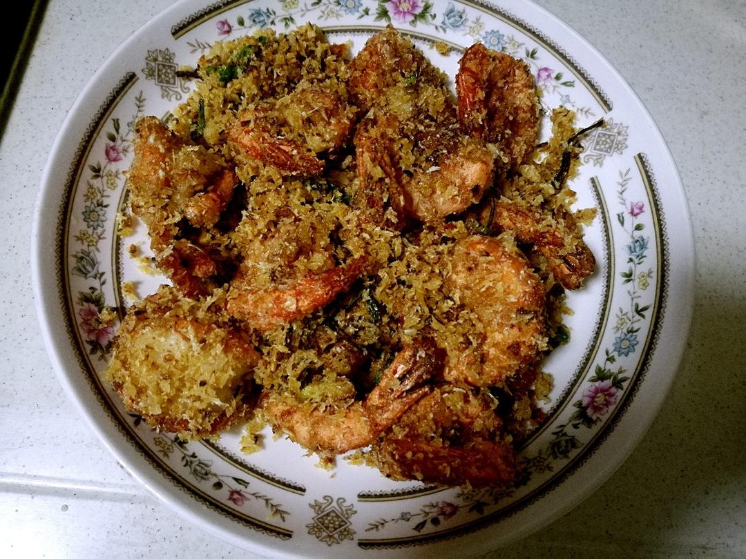 避风塘炒虾