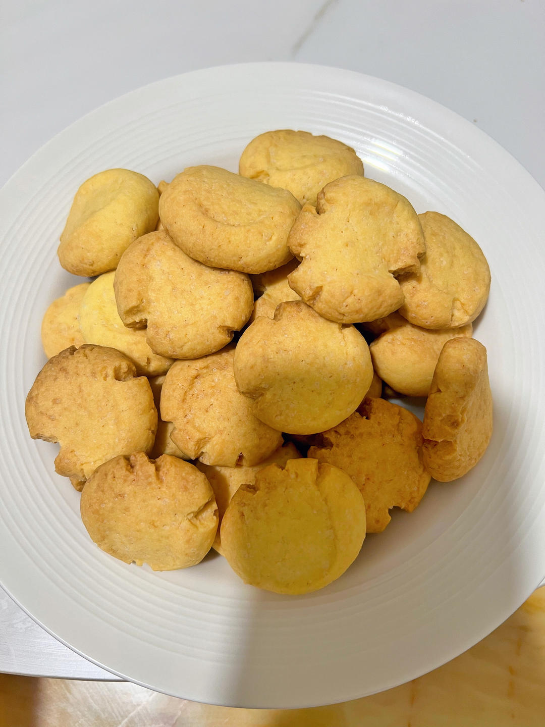 烘焙小白的第一款饼干～玛格丽特饼干