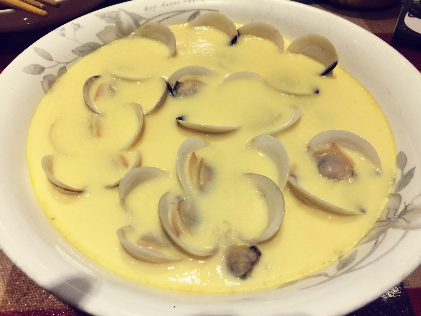 白贝蒸蛋（日式高汤版）
