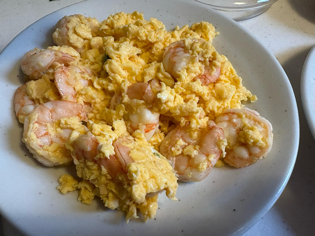 【虾仁滑蛋】超嫩滑，复刻茶餐厅经典