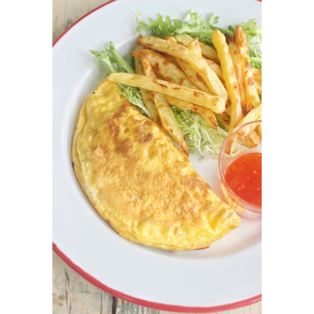 西式乳酪欧姆蛋 omelette