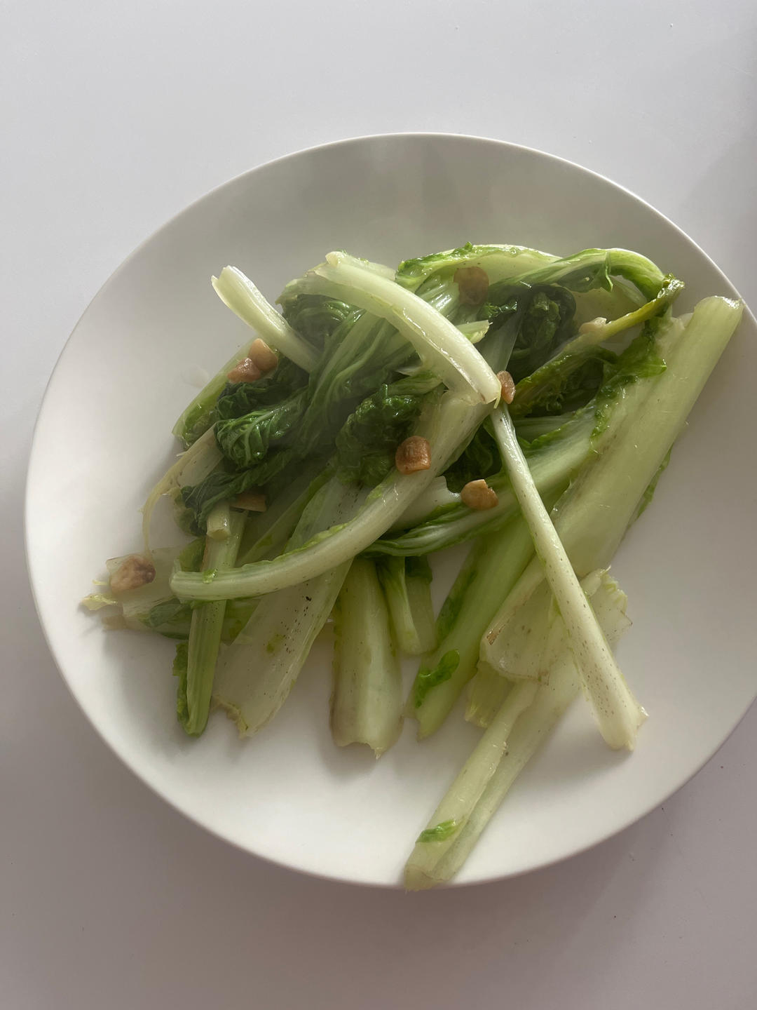 超快手！青绿水嫩的清炒奶白菜