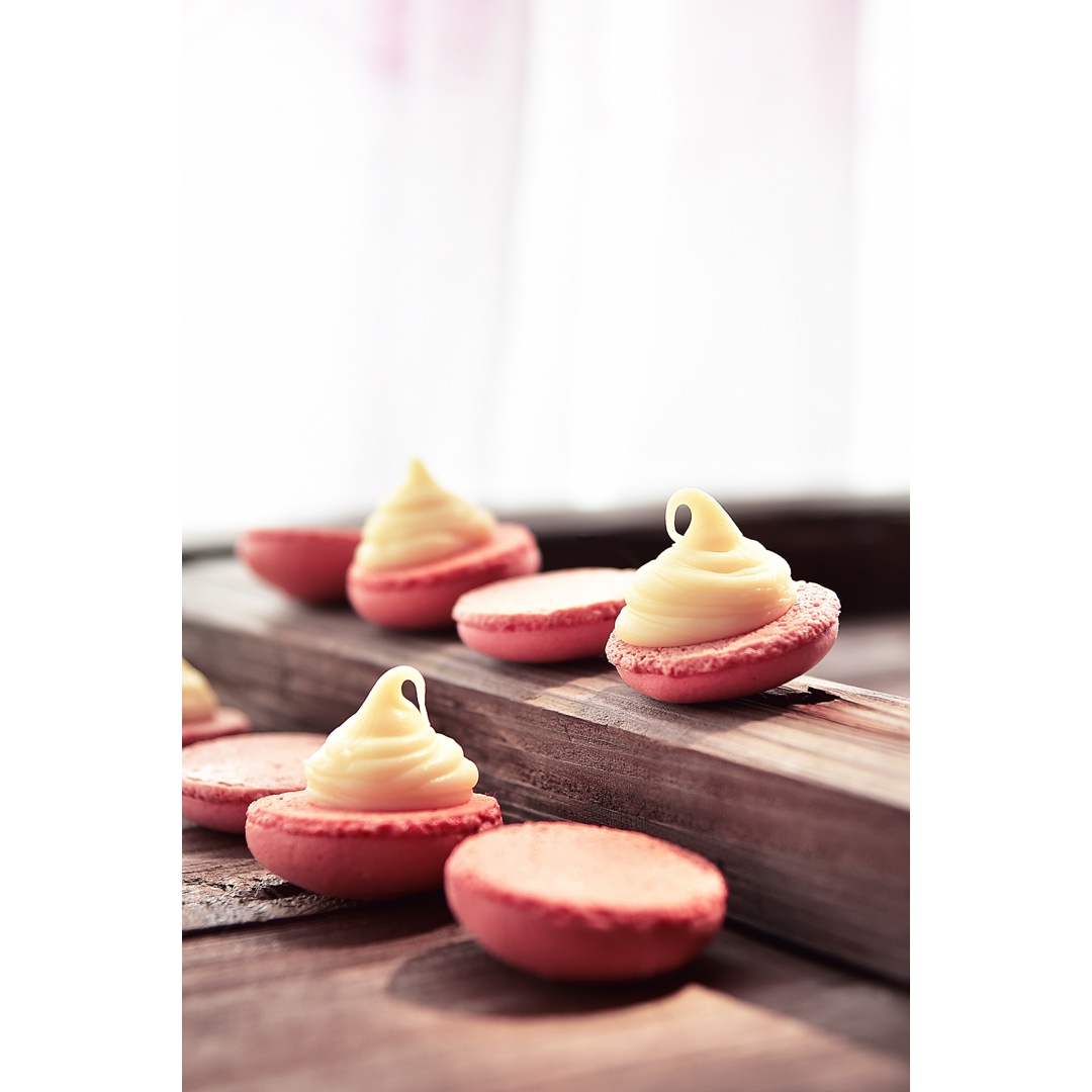 supersuper超超超做的马卡龙(瑞士蛋白霜)