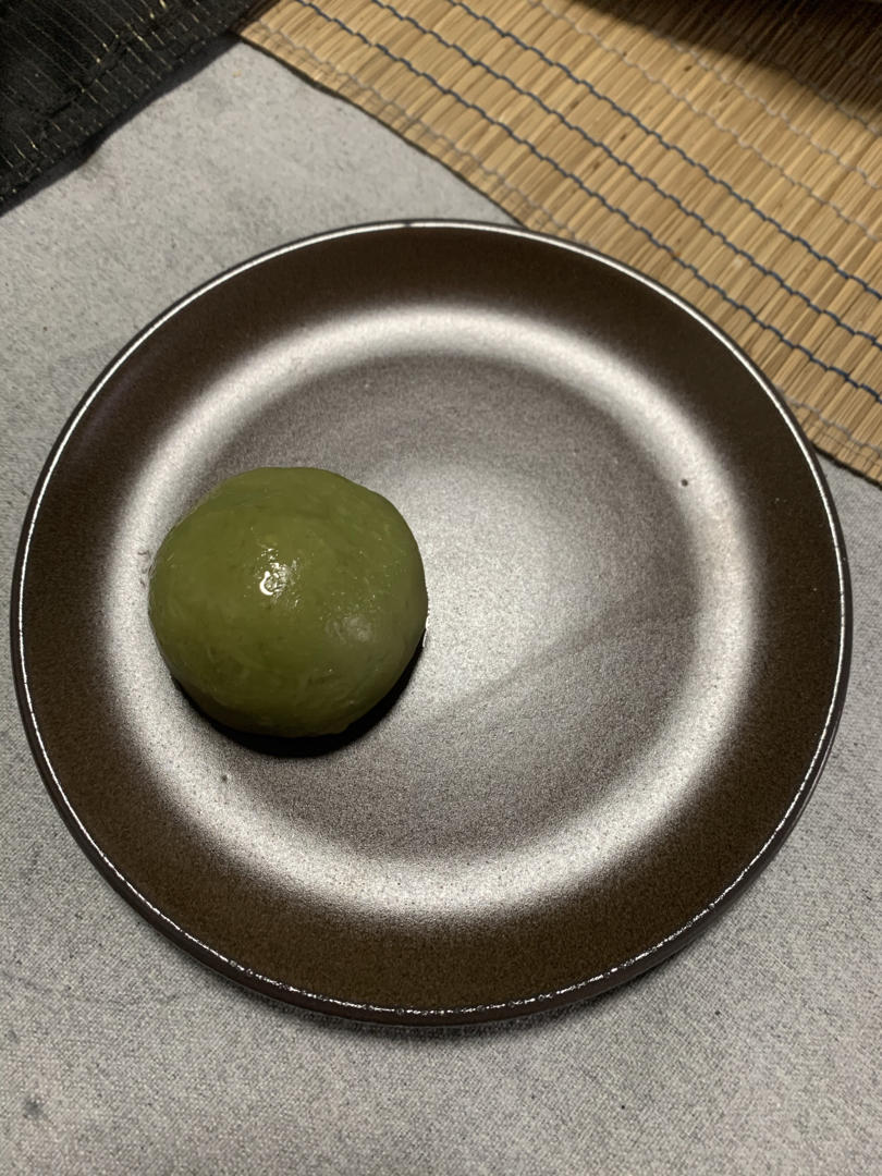 超详细艾草青团(咸蛋黄肉松馅）