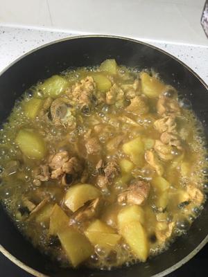 咖喱土豆炖鸡腿的做法 步骤2