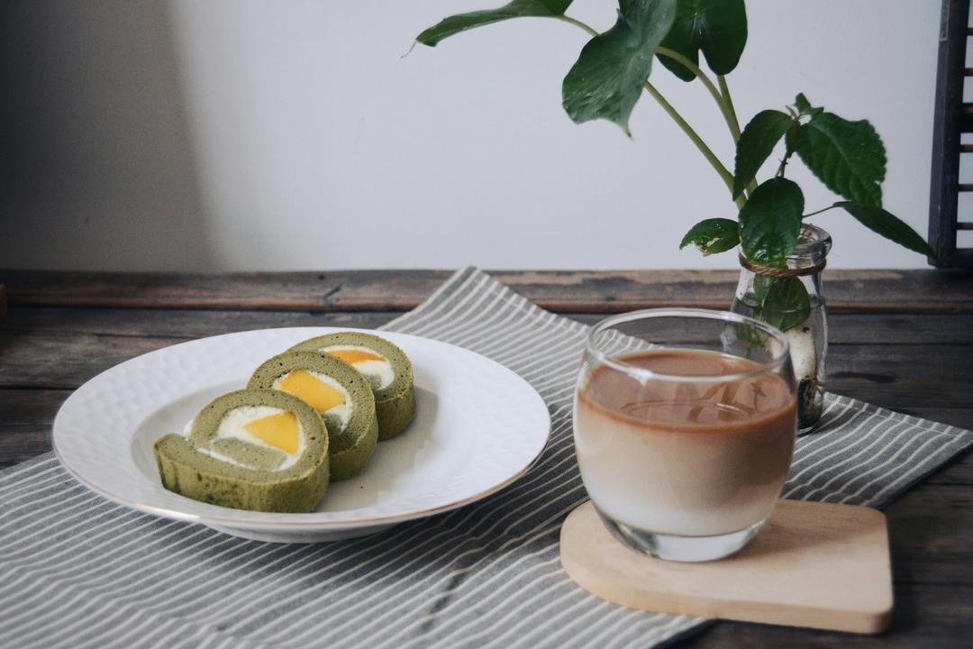 日式抹茶蛋糕卷