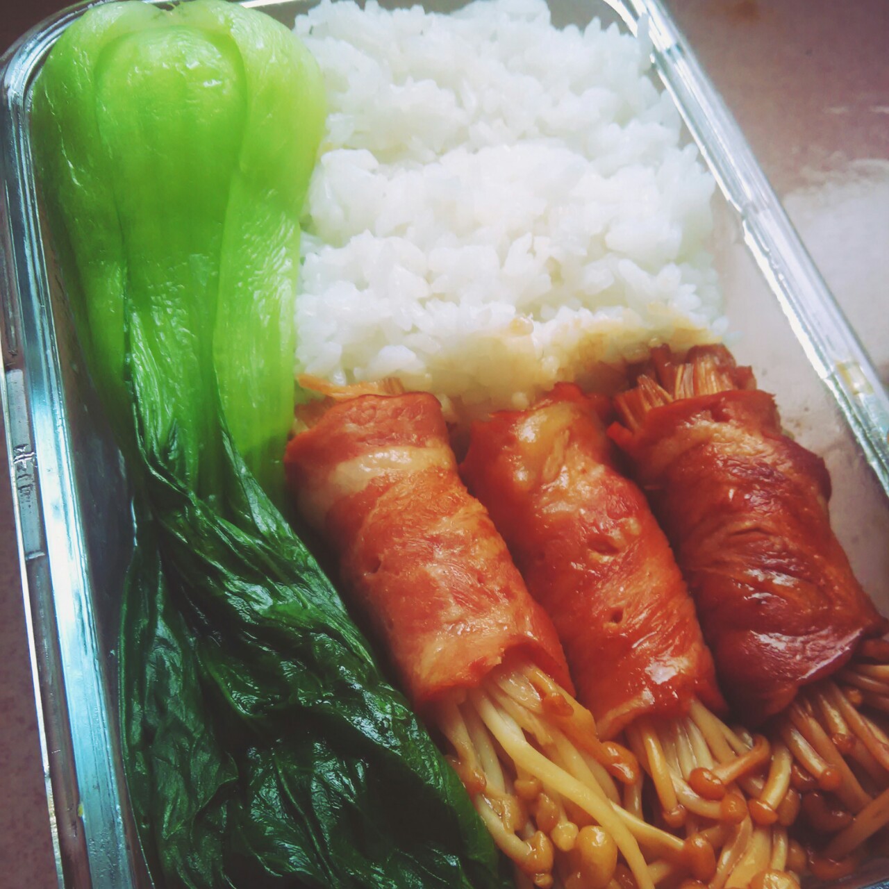金针菇培根卷
