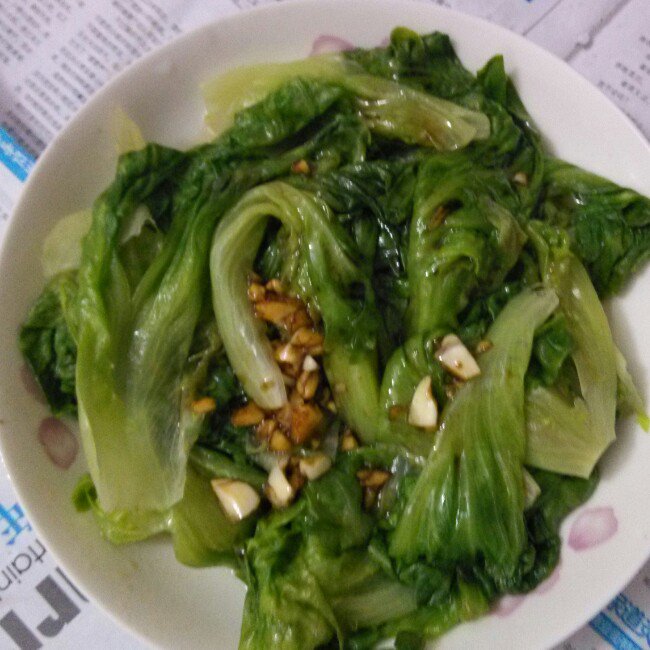 蚝油生菜