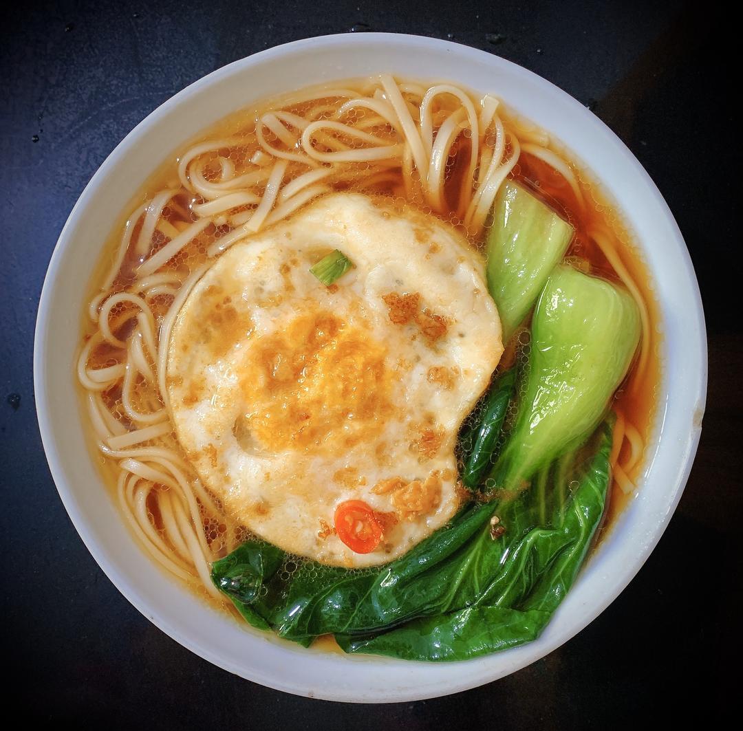 快手清汤面🍜这样做才好吃｜汤底是关键!!