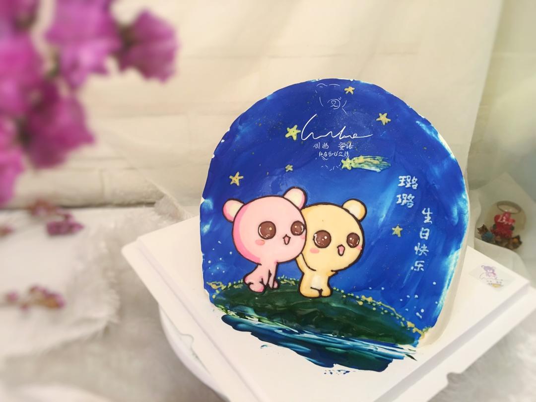 思慕蜜语做的芝士转印