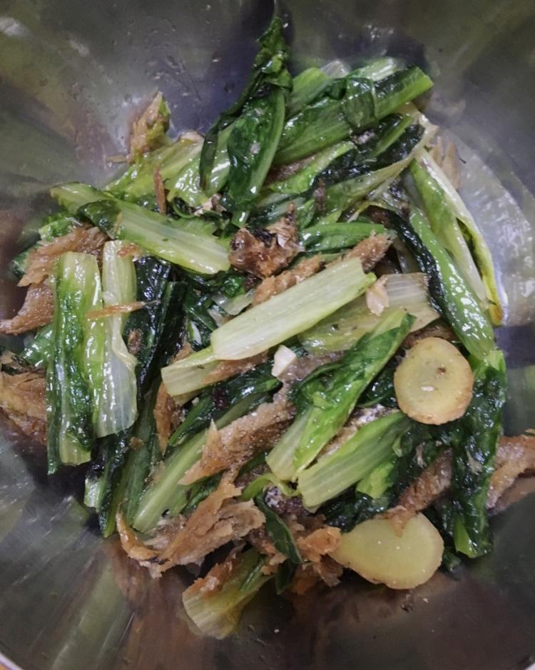 豆鼓鲮鱼油麦菜