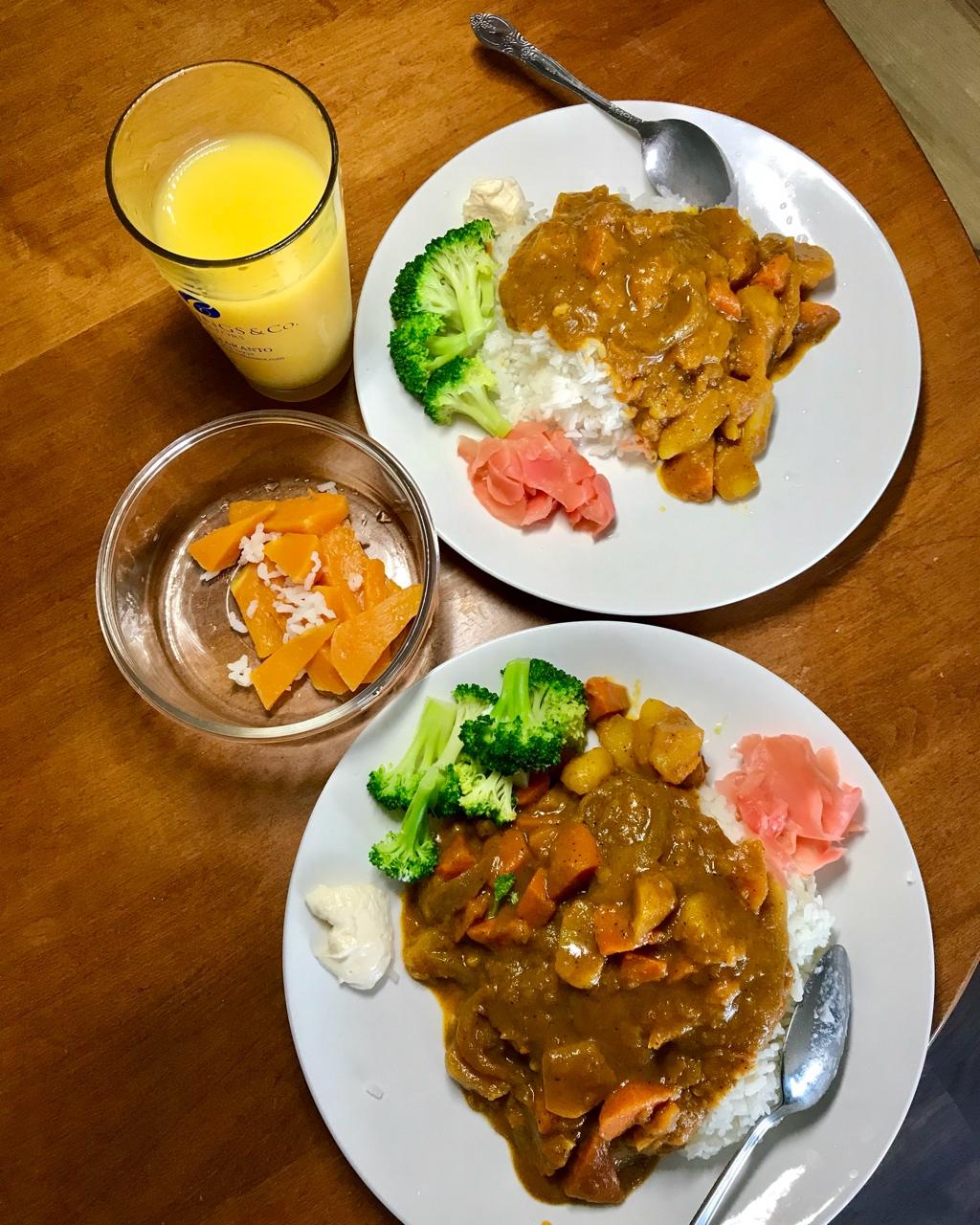 咖喱鸡肉饭