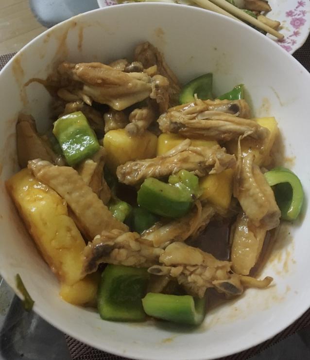 菠萝咕咾鸡翅