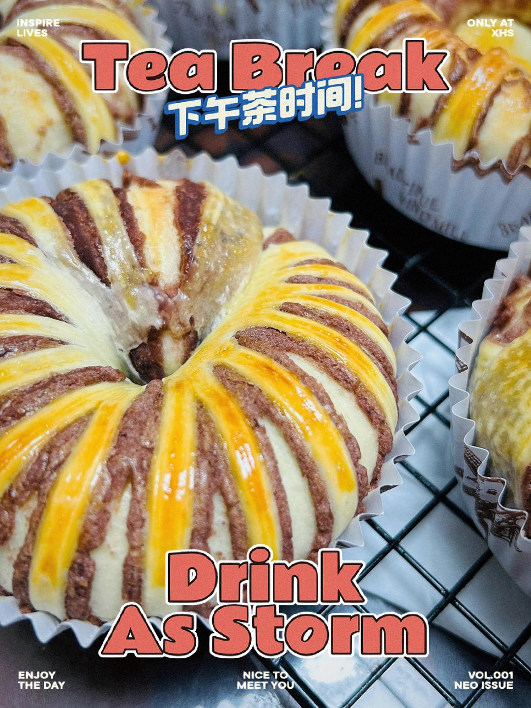 豆沙面包圈（一次发酵）
