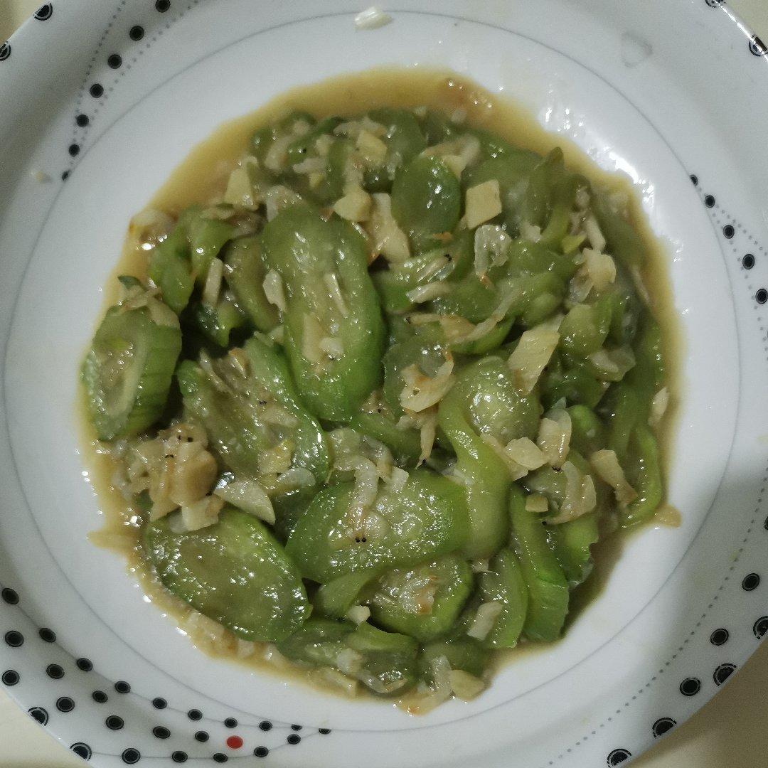 虾皮炒丝瓜