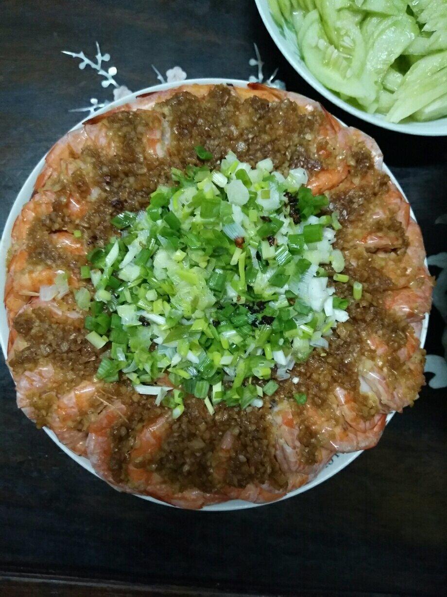 蒜蓉粉丝蒸虾