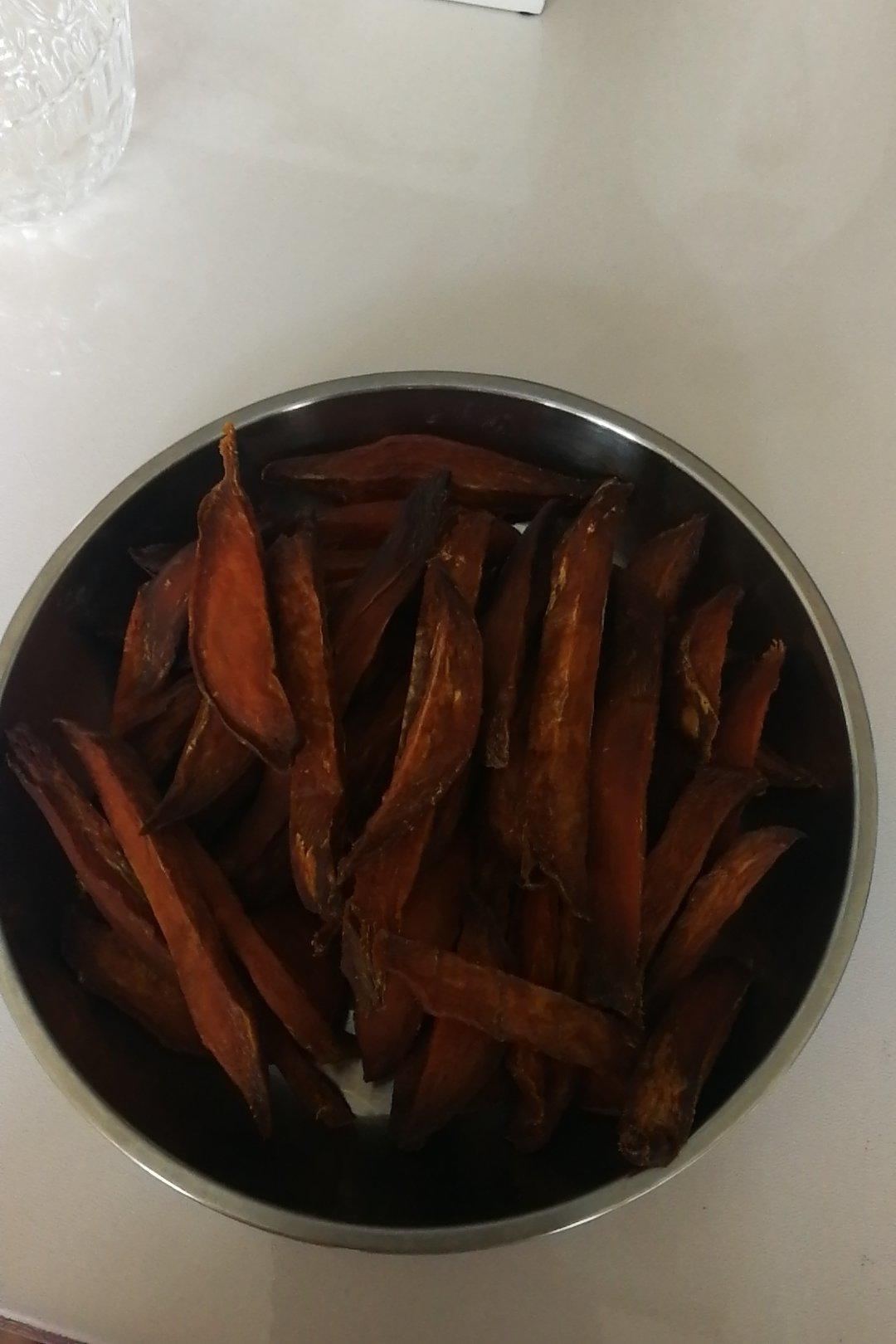 自制烤箱版红薯干