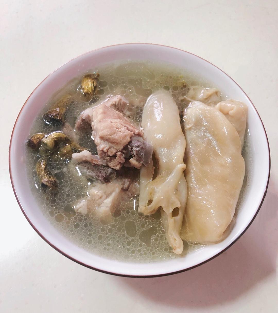 石斛花胶煲排骨汤