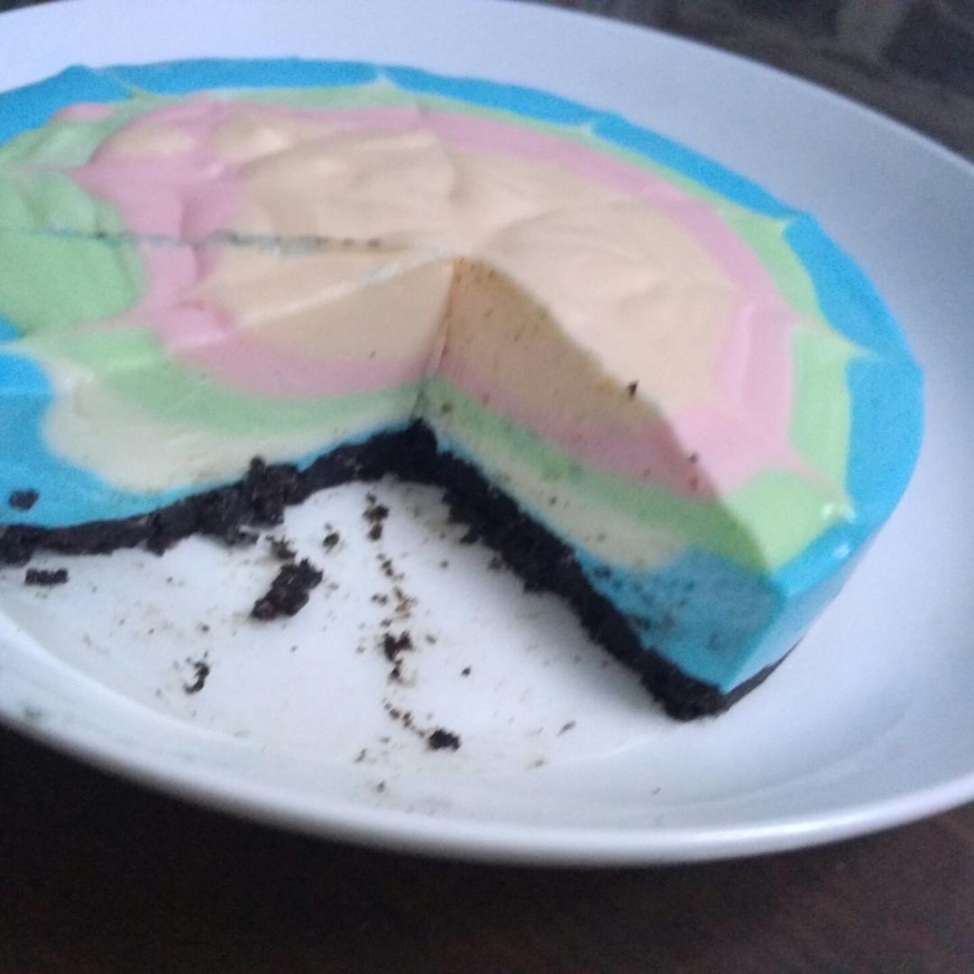 彩虹慕斯，遇见童年的自己