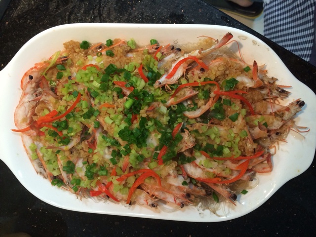 蒜蓉粉丝蒸虾