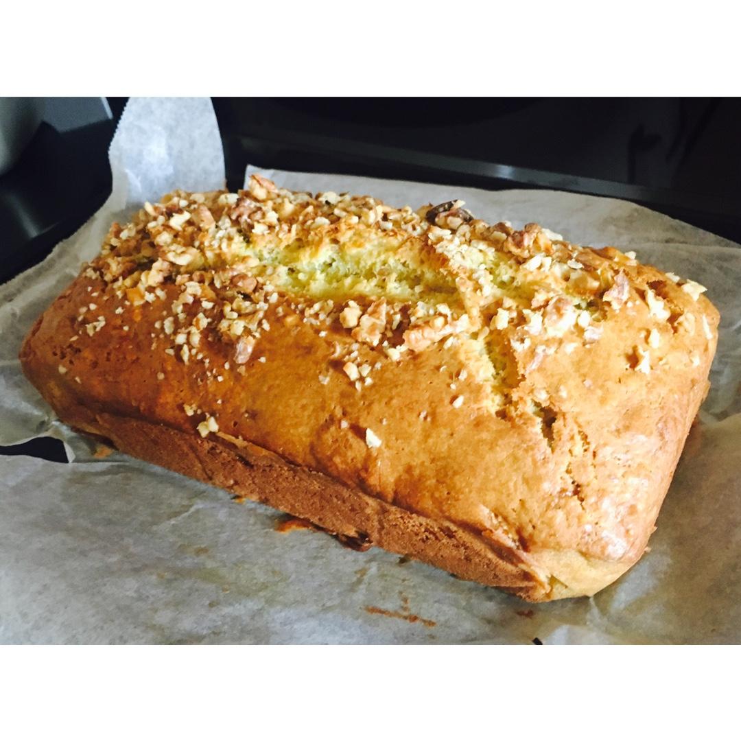 星巴克香蕉核桃蛋糕（Banana loaf）