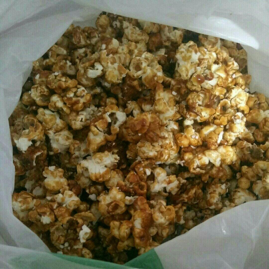 焦糖爆米花