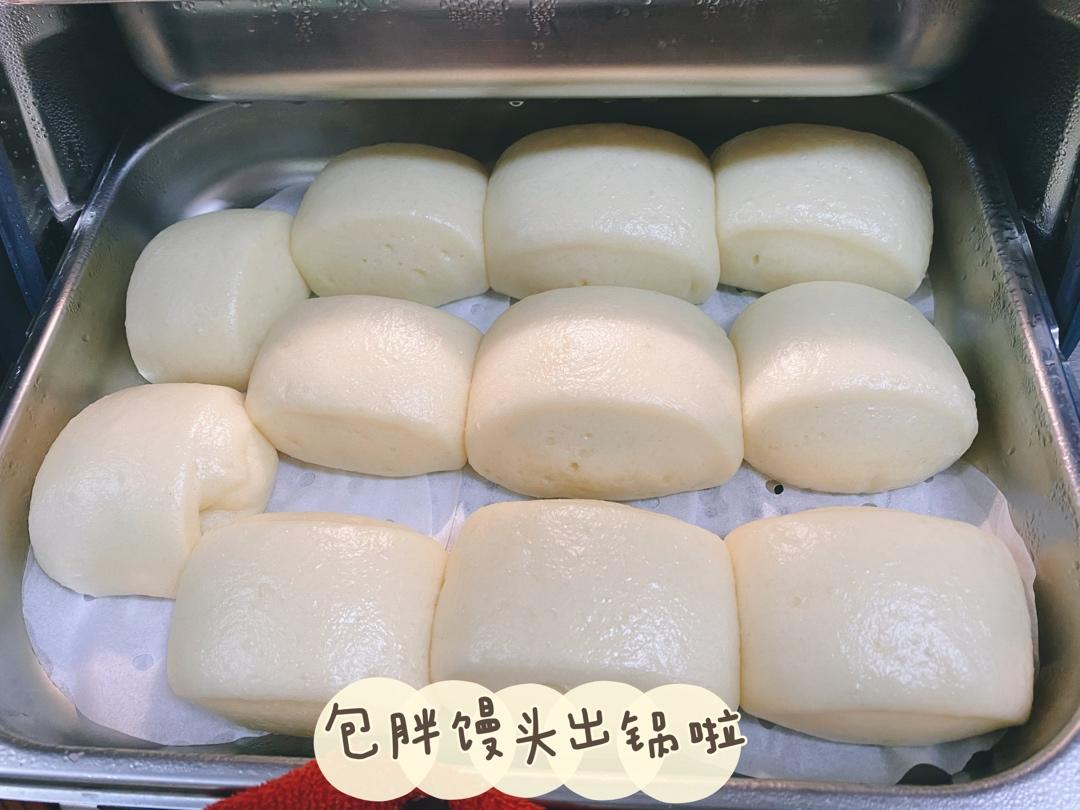 一发奶香小馒头，口感特别好！
