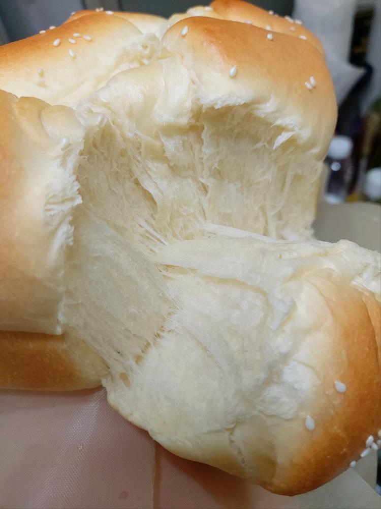 纯奶手撕吐司的做法 步骤1