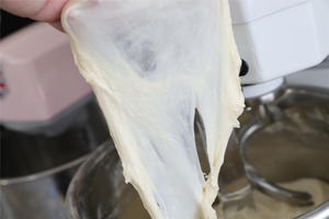软嫩的乳酪吐司---风炉两层山形吐司同烤记录的做法 步骤2