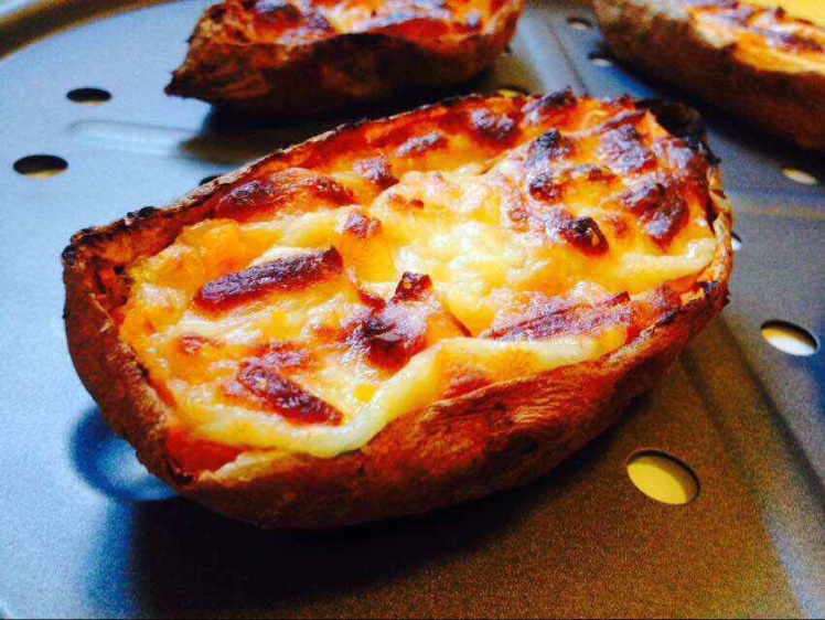 芝士奶油焗红薯