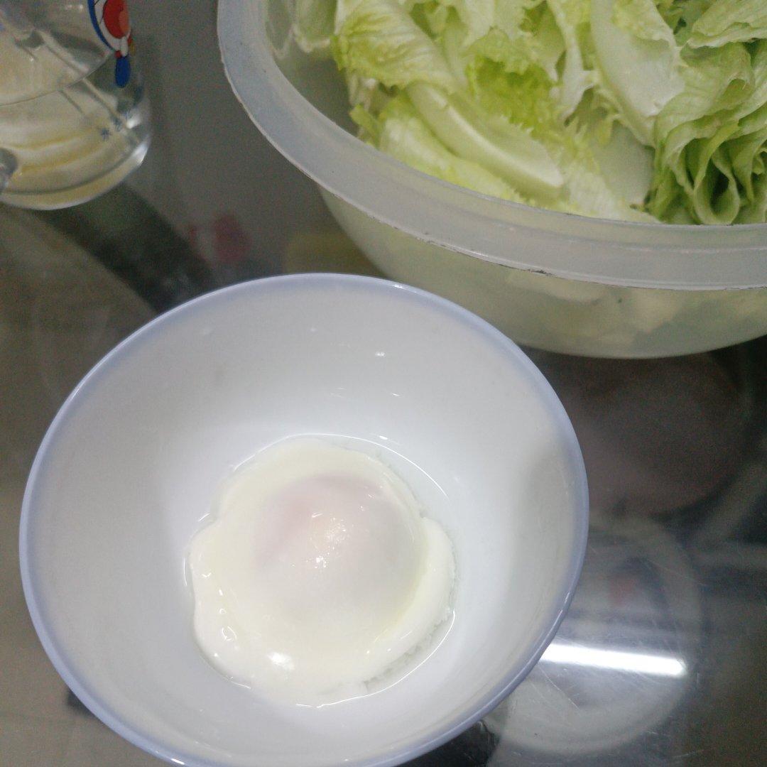 快手微波炉完美水波蛋