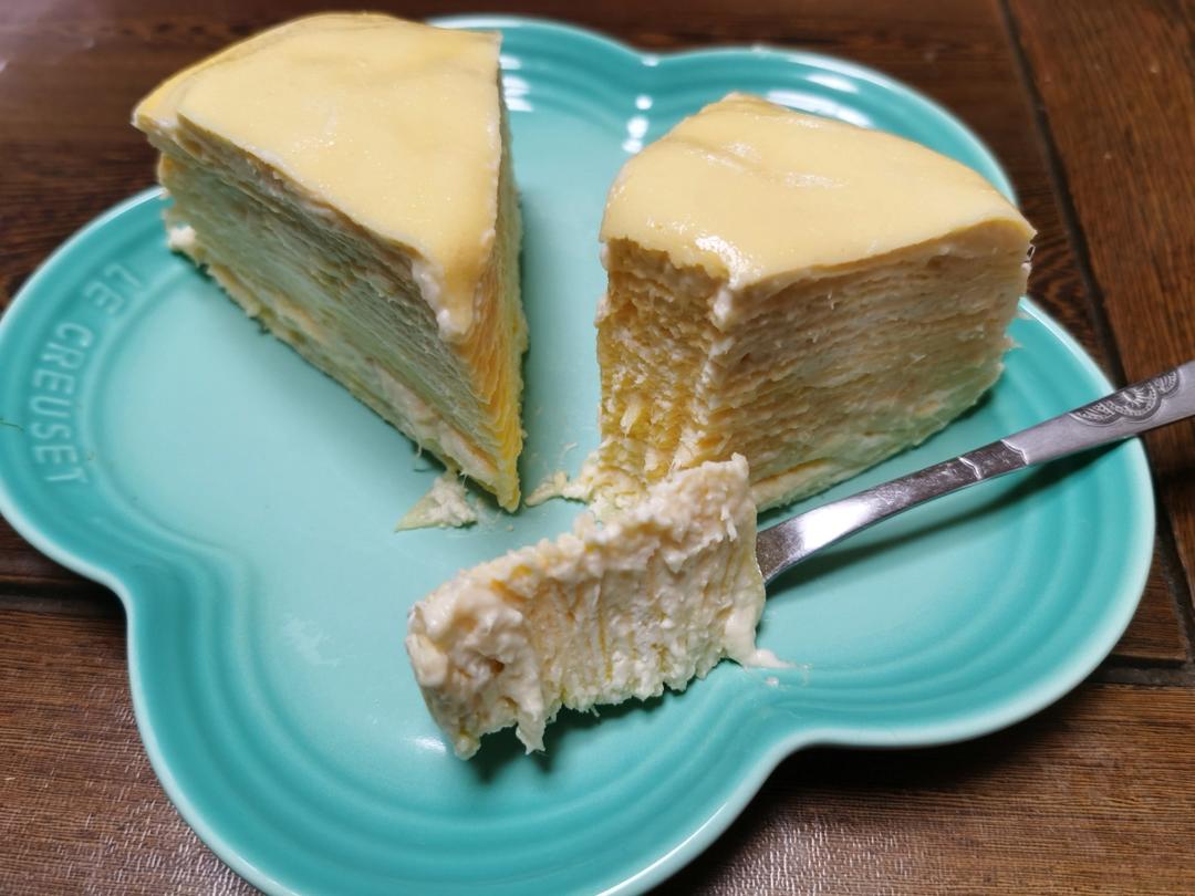 榴莲千层（超软糯蛋皮配方٩( ᐛ )و