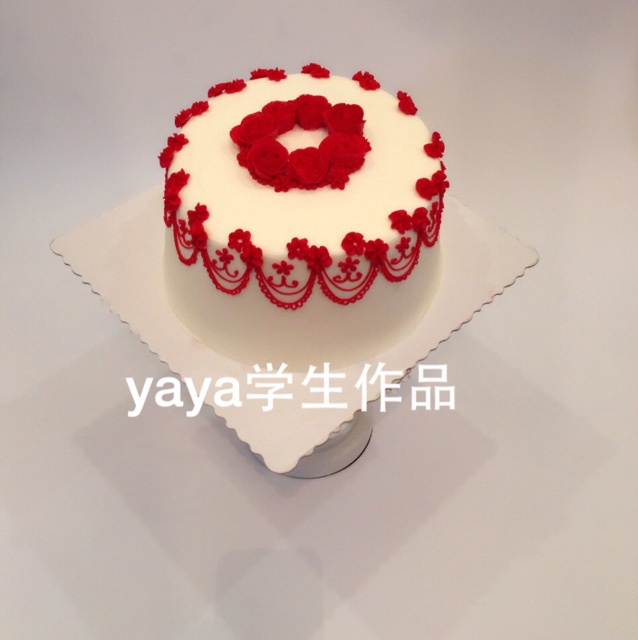 韩式裱花学员作品
