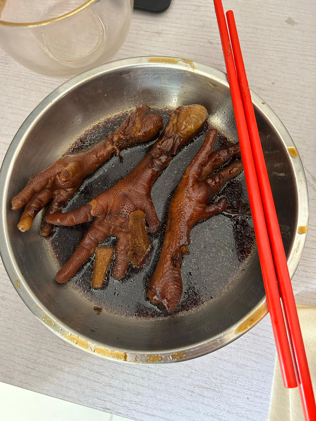 秘制红烧鸡爪