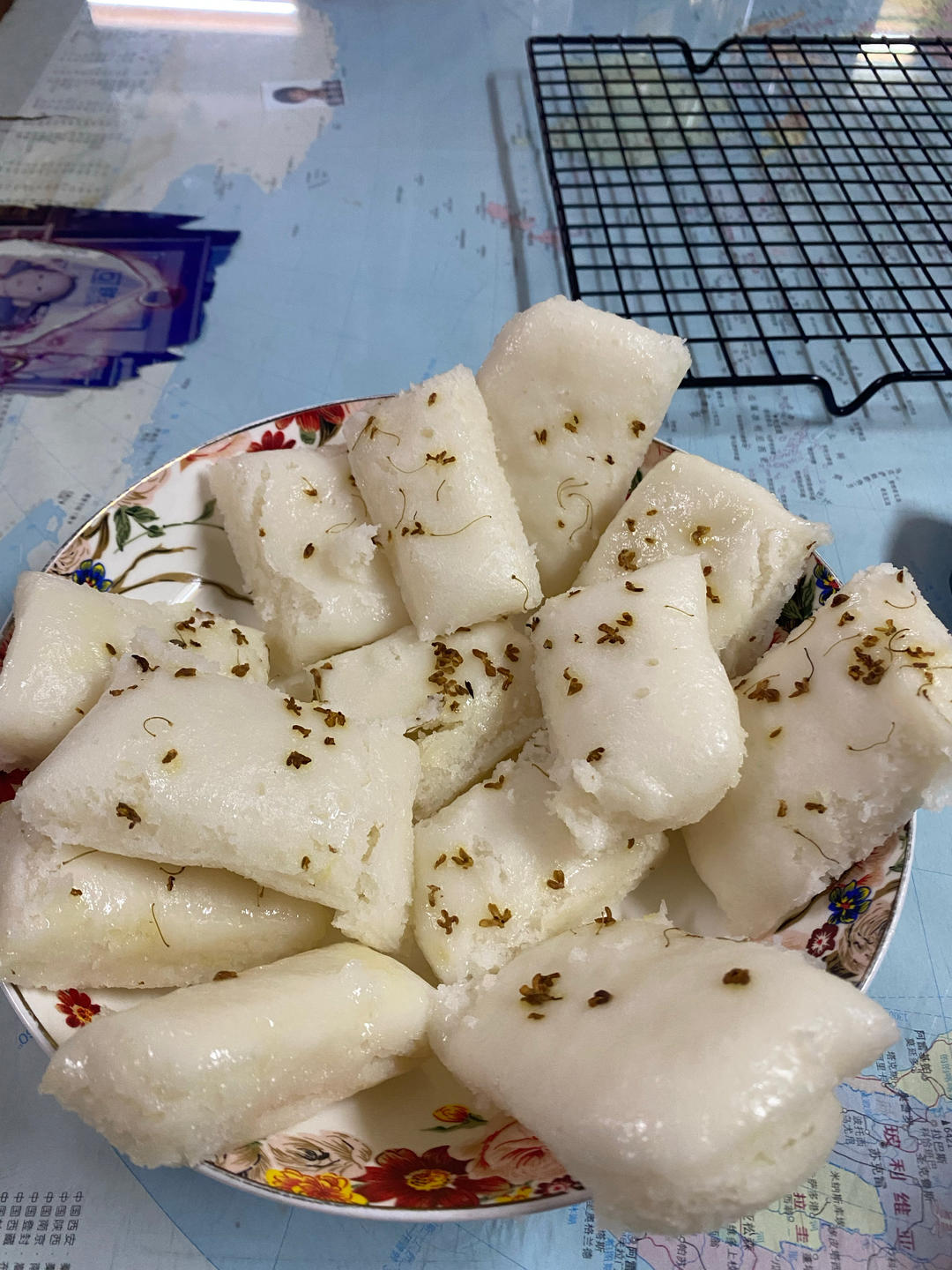 【小朋友超爱】隔夜不发硬改良版大米酒酿发糕米馒头宁波水塔糕酸甜Q弹无泡打粉