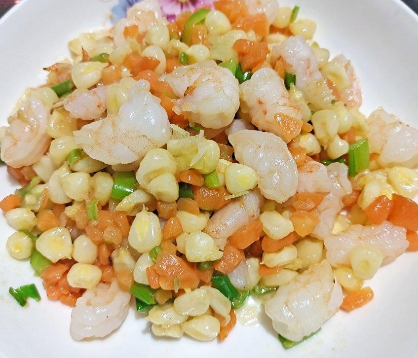 虾仁玉米